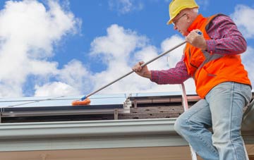 West Muir soft wash roof cleaning